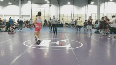 123 lbs Rr Rnd 7 - Sammy Augello, BW Barn - BHSE vs Rocco Lombardo, Team Gotcha - BHSE