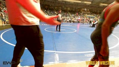 75 lbs Round Of 16 - Jacobi Holmes, Cowboy Wrestling Club vs Cooper Nicholson, Palmyra Youth Wrestling Club