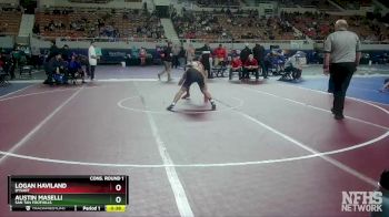 D3-138 lbs Cons. Round 1 - Austin Maselli, San Tan Foothills vs Logan Haviland, Dysart