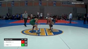 162 lbs Quarterfinal - Jaden Sanchez, Bakersfield vs Jacob Vale, Poway