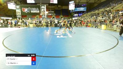 113 lbs Cons 16 #2 - Perry Fowler, UT vs Graydon Martin, VA