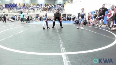 90 lbs Rr Rnd 3 - Kordon Thomas, Enid Youth Wrestling Club vs Henry Romero, IV, Wolfpak Wrestling