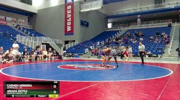 145 lbs Round 1 (16 Team) - Ariana Enyeji, Houston County vs Carmen Herrera, Lumpkin Co.