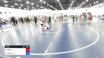 62 lbs Final - Hunter Bates, Aniciete TC vs Wes Weaver, Dragon RTC