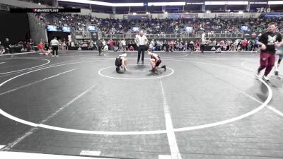 92 lbs Consi Of 8 #1 - Jase Nierman, Highland Junior Bulldogs vs Elias Carlson, Slyfox Wrestling Academy