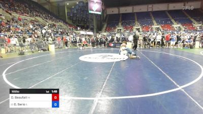 165 lbs Cons 32 #1 - Don Beaufait, MI vs Dayne Serio, IL