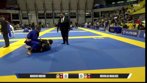 Nicholas Maglicic vs Marcus Ribeiro 2026 World Jiu-Jitsu IBJJF Championship