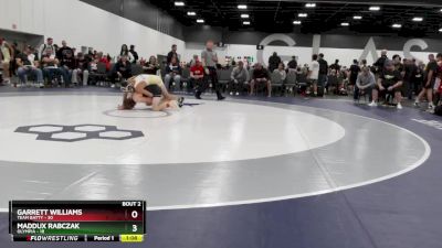 105 lbs Round 1 (6 Team) - Maddux Rabczak, Olympia vs Garrett Williams, Team Batty
