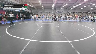 145 lbs Round Of 64 - James Sievers, MF Dynasty - HSB vs Owen Proper, Team Shutt NXT GEN - HSB