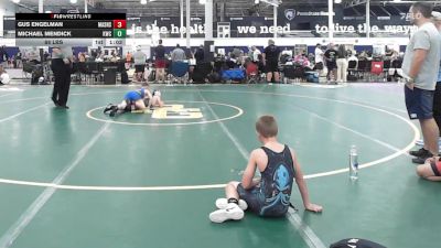 88 lbs Rr Rnd 1 - Gus Engelman, Mat Assassins - K6 vs Michael Mendick, Kraken Blue - K6