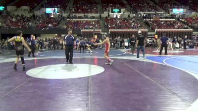 106 lbs Champ. Round 2 - Bentley Shields, Poplar Wrestling Club vs Holden Kopari, Dickinson Wrestling Club