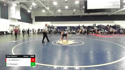 165 lbs Cons. Round 4 - Aiden Valencia, Hesperia vs Kashus Talauega, Villa Park