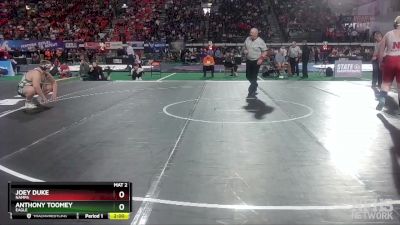 5A 285 lbs Champ. Round 1 - Anthony Toomey, Eagle vs Joey Duke, Nampa