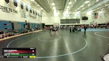 175 lbs Round 1 (3 Team) - Sam Thornhill, Rock Springs vs Leister Bowling, Mead