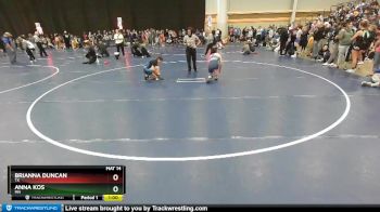 100 lbs Cons. Round 1 - Anna Kos, MN vs Brianna Duncan, TX