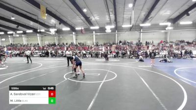 109 lbs Consi Of 8 #2 - Alize Sandoval Vicente, Izzy Style NM Beast vs Mikey Cheyenne Little, Blanding Pride