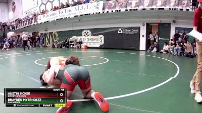 138 lbs Cons. Round 6 - Austin McKee, Buckeye (Medina) vs Brayden Myerholtz, Oak Harbor