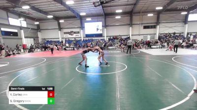 116 lbs Semifinal - Yamilett Cortez, Grindhouse WC vs Samantha Gregory, Bronco WC