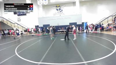 105 lbs Cons. Round 1 - Jackson Ganfield, MN vs Royden Roslansky, WI