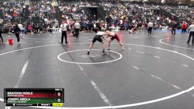 141 lbs Champ. Round 2 - Joseph Airola, Nebraska-Kearney vs Braydon Mogle, Northern State