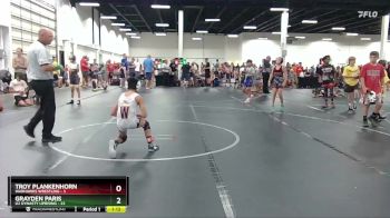 72 lbs Round 1 (4 Team) - Grayden Paris, U2 Dynasty Uprising vs Troy Plankenhorn, Warhawks Wrestling