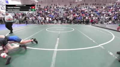 Boys 113 lbs Semifinal - Gavin Pongsai, Gilroy Boys vs Trajan Pannell, Los Gatos Boys