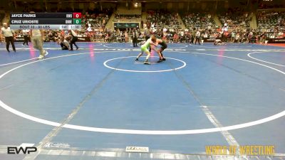 80 lbs Round Of 64 - Jayce Parks, Keystone Wrestling Club vs Cruz Urioste, Team Donahoe