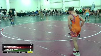 113 lbs Round 1 (6 Team) - Logan Borcsane, Florida Pitbulls vs Jaxson Madgey, Youth Impact Center Orange