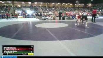 182 lbs Quarterfinals (8 Team) - Bryce Chilgren, 3A Harrisburg vs Spyre Nelson, 3A Willamina/Falls City