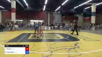 65 kg Round Of 16 - Lizzie Shunn, Champions Wrestling Club vs Maria Slaughter, Missouri