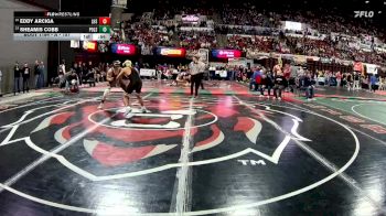 A - 157 lbs Cons. Round 1 - Eddy Arciga, Lockwood (Billings) vs Sheamis Cobb, Polson