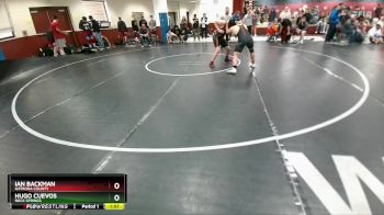 190 lbs Champ. Round 1 - Ian Backman, Natrona County vs Hugo Cuevos, Rock Springs