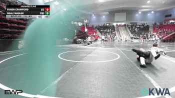 120 lbs Round Of 16 - Ryken Crawford, Owasso Takedown Club vs Neal Fansler, Verdigris Youth Wrestling