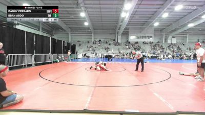 138 lbs Rr Rnd 3 - Danny Ferraro, OBWC Red vs Eban Abdo, The Shop 814