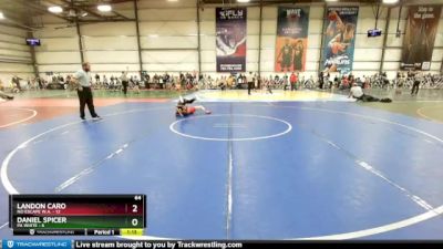 64 lbs Rd# 6- 9:00am Saturday Final Pool - Landon Caro, No Escape W.A. vs Daniel Spicer, PA White