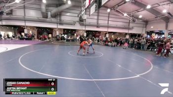 157 lbs 5th Place Match - Justin Bryant, Rise Wrestling vs Josiah Camacho, Texas