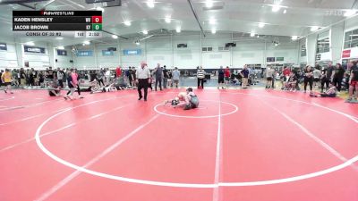 C-138 lbs Consi Of 32 #2 - Kaden Hensley, WV vs Jacob Brown, KY