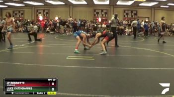 125 lbs Cons. Round 3 - Jp Bonnette, Seagulls vs Luke Katsigiannis, Buxton