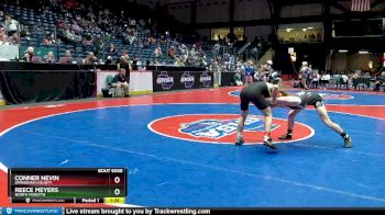 6A-120 lbs Quarterfinal - Reece Meyers, North Forsyth vs Conner Nevin, Effingham County