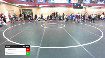 285 lbs Round Of 16 - Thomas Brown, Chelmsford vs Theodor Bucatel, Needham