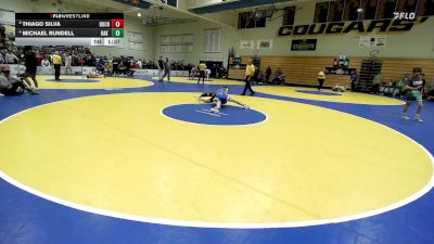 116 lbs Quarterfinal - Thiago Silva, Buchanan vs Michael Rundell, Oak Park River Forest (IL)
