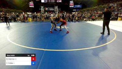 144 lbs Rnd Of 128 - Orlando Garcia, WA vs Tommy Fidler, IL