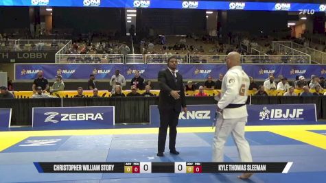 Kyle Thomas Sleeman vs Christopher William Story 2026 Pan Jiu Jitsu IBJJF Championship