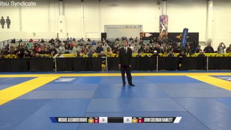 John Coleman Hamlett vs Michael Alexander Bravo 2024 World IBJJF Jiu-Jitsu No-Gi Championship