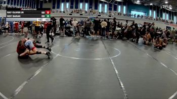 120 lbs Quarterfinal - Ray Oliver Jr, Harmony vs Roy Barak, Eagle Empire Wrestling
