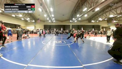 211 lbs Quarterfinal - Josiah Barrera, RedNose MS vs Landon Bartell, American MMAW MS