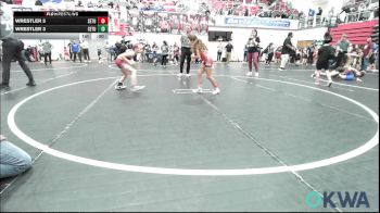 55 lbs Rr Rnd 5 - Addilynn Quintero, Redskins Wrestling Club vs Kenlee Bruce, ARDMORE TAKEDOWN CLUB