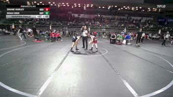 80 lbs Quarterfinal - Shane Hurley, American MMAW vs Noah Hein, Hawthorne