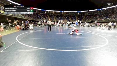 70 lbs Consy 4 - Jacob Wenrich, Bald Eagle Area vs Carter Hardy, Penn Cambria