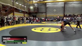 157 lbs Cons. Round 3 - Silas Stits, Center Grove vs Noah Gonzalez, St. Pius X